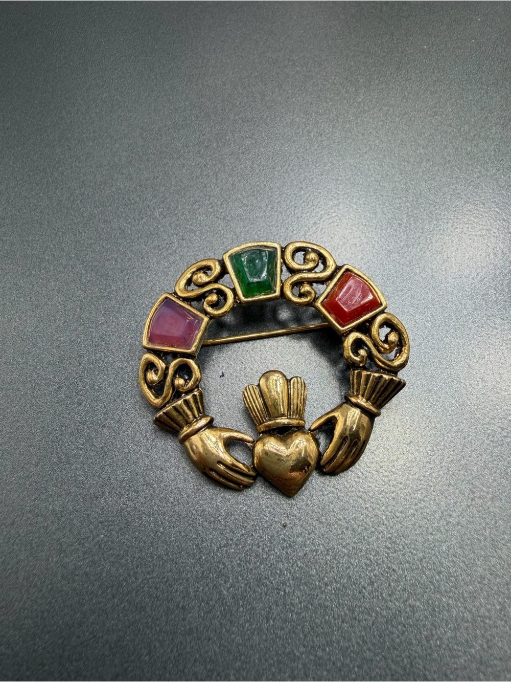 Vintage Soldor Celtic Brooch #9CEL